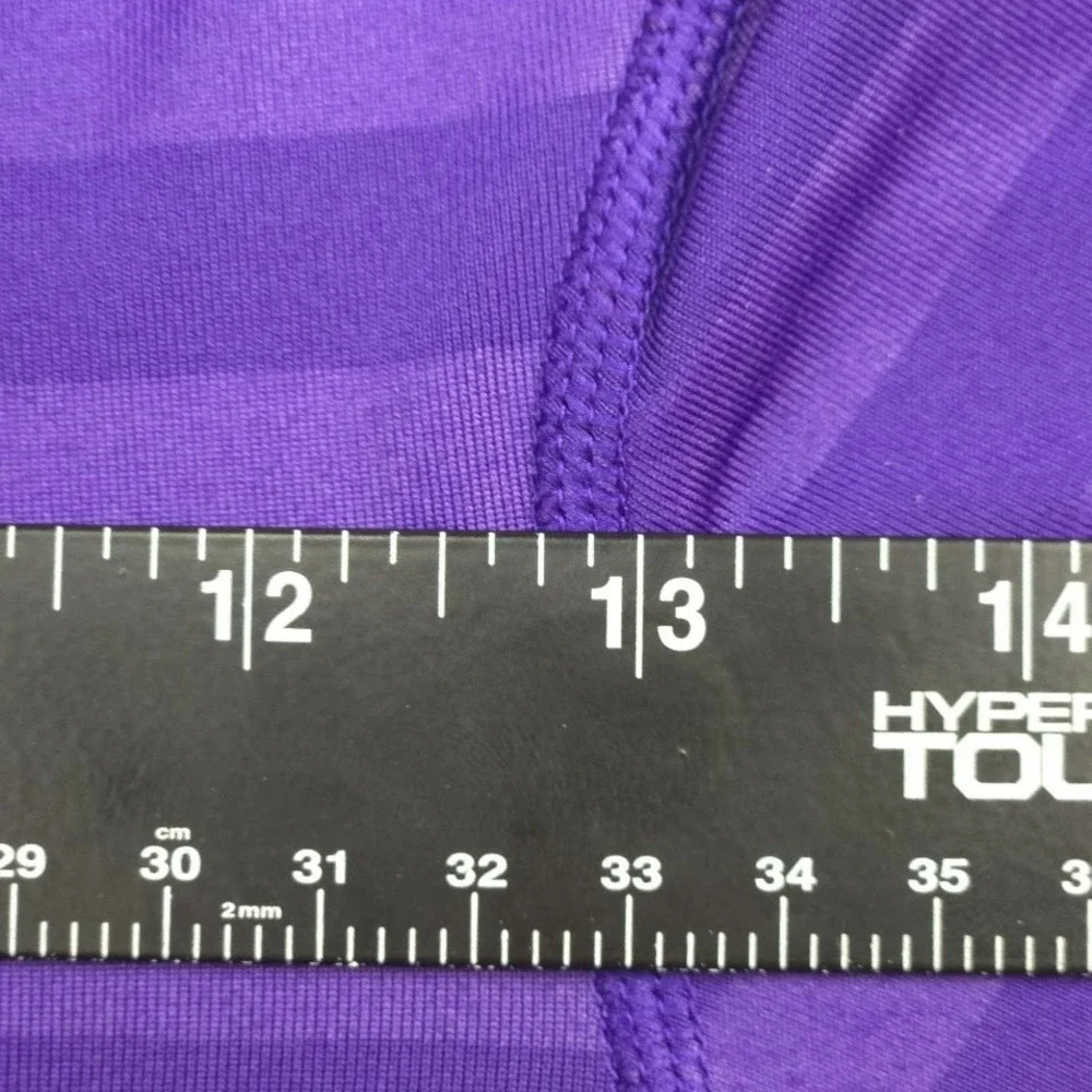 Nike Pro Hyperwarm Dri-FIT 1/2 Zip Pullover Purple Women's Small Top Running Gym